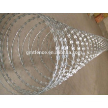 Alibaba China Trade Assurance ISO9001 Galvanizado Razor Wire BTO-22 \ CBT-65 \ Razor arame farpado \ concertina razor wire (Fábrica)